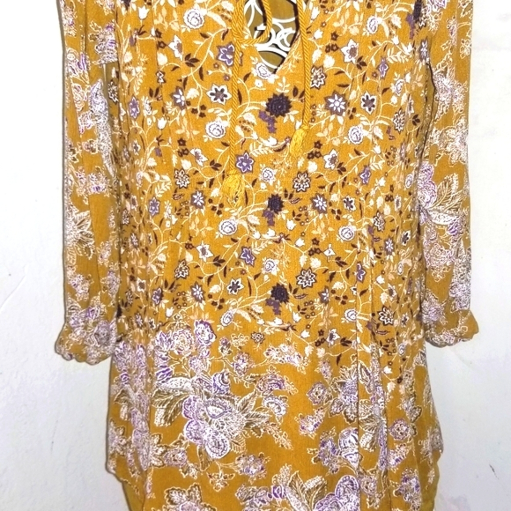 Free People LS Tunic, EXCELLENT SZ M